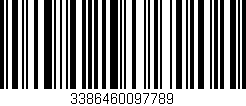 Código de barras (EAN, GTIN, SKU, ISBN): '3386460097789'
