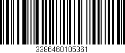 Código de barras (EAN, GTIN, SKU, ISBN): '3386460105361'