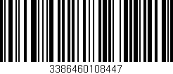 Código de barras (EAN, GTIN, SKU, ISBN): '3386460108447'