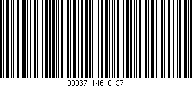 Código de barras (EAN, GTIN, SKU, ISBN): '33867_146_0_37'