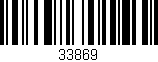 Código de barras (EAN, GTIN, SKU, ISBN): '33869'