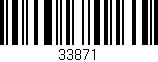 Código de barras (EAN, GTIN, SKU, ISBN): '33871'