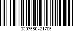 Código de barras (EAN, GTIN, SKU, ISBN): '3387658421706'
