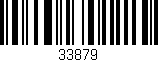 Código de barras (EAN, GTIN, SKU, ISBN): '33879'