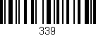 Código de barras (EAN, GTIN, SKU, ISBN): '339'