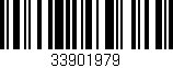 Código de barras (EAN, GTIN, SKU, ISBN): '33901979'