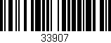 Código de barras (EAN, GTIN, SKU, ISBN): '33907'