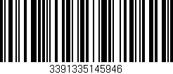 Código de barras (EAN, GTIN, SKU, ISBN): '3391335145946'