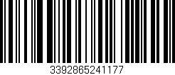 Código de barras (EAN, GTIN, SKU, ISBN): '3392865241177'