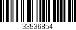Código de barras (EAN, GTIN, SKU, ISBN): '33936854'
