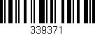 Código de barras (EAN, GTIN, SKU, ISBN): '339371'