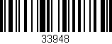 Código de barras (EAN, GTIN, SKU, ISBN): '33948'
