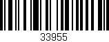 Código de barras (EAN, GTIN, SKU, ISBN): '33955'