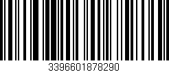 Código de barras (EAN, GTIN, SKU, ISBN): '3396601878290'