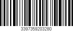 Código de barras (EAN, GTIN, SKU, ISBN): '3397359203280'
