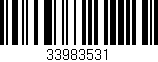 Código de barras (EAN, GTIN, SKU, ISBN): '33983531'