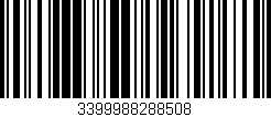 Código de barras (EAN, GTIN, SKU, ISBN): '3399988288508'