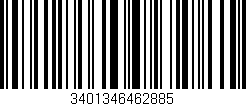 Código de barras (EAN, GTIN, SKU, ISBN): '3401346462885'