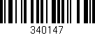 Código de barras (EAN, GTIN, SKU, ISBN): '340147'