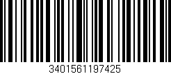 Código de barras (EAN, GTIN, SKU, ISBN): '3401561197425'