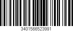Código de barras (EAN, GTIN, SKU, ISBN): '3401566523991'