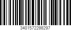 Código de barras (EAN, GTIN, SKU, ISBN): '3401572288297'