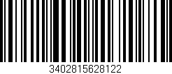 Código de barras (EAN, GTIN, SKU, ISBN): '3402815628122'
