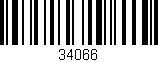 Código de barras (EAN, GTIN, SKU, ISBN): '34066'