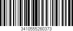 Código de barras (EAN, GTIN, SKU, ISBN): '3410555260373'