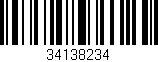 Código de barras (EAN, GTIN, SKU, ISBN): '34138234'
