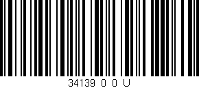 Código de barras (EAN, GTIN, SKU, ISBN): '34139_0_0_U'