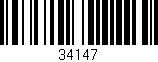 Código de barras (EAN, GTIN, SKU, ISBN): '34147'