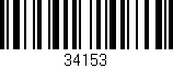 Código de barras (EAN, GTIN, SKU, ISBN): '34153'