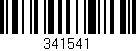 Código de barras (EAN, GTIN, SKU, ISBN): '341541'