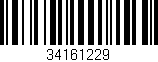 Código de barras (EAN, GTIN, SKU, ISBN): '34161229'
