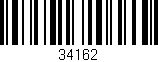 Código de barras (EAN, GTIN, SKU, ISBN): '34162'