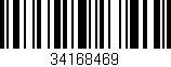 Código de barras (EAN, GTIN, SKU, ISBN): '34168469'