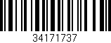 Código de barras (EAN, GTIN, SKU, ISBN): '34171737'