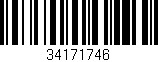 Código de barras (EAN, GTIN, SKU, ISBN): '34171746'