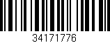 Código de barras (EAN, GTIN, SKU, ISBN): '34171776'