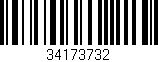 Código de barras (EAN, GTIN, SKU, ISBN): '34173732'