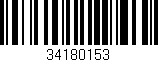 Código de barras (EAN, GTIN, SKU, ISBN): '34180153'