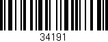 Código de barras (EAN, GTIN, SKU, ISBN): '34191'