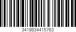 Código de barras (EAN, GTIN, SKU, ISBN): '3419834415763'