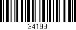 Código de barras (EAN, GTIN, SKU, ISBN): '34199'