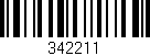Código de barras (EAN, GTIN, SKU, ISBN): '342211'