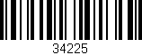 Código de barras (EAN, GTIN, SKU, ISBN): '34225'