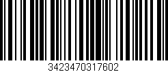 Código de barras (EAN, GTIN, SKU, ISBN): '3423470317602'