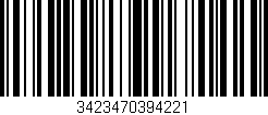 Código de barras (EAN, GTIN, SKU, ISBN): '3423470394221'