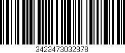 Código de barras (EAN, GTIN, SKU, ISBN): '3423473032878'